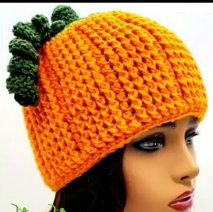 Pumpkin hat! Adult